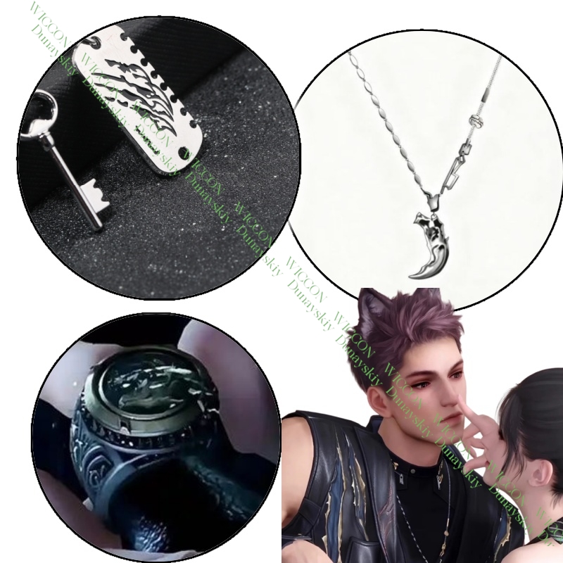 Cosplay Prop 3D Print - Maska Wilka Valko Ao Yin z