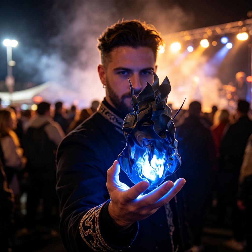 Cosplay Fireball Prop - Rekwizyty do cosplayu - Ognista Kula,
