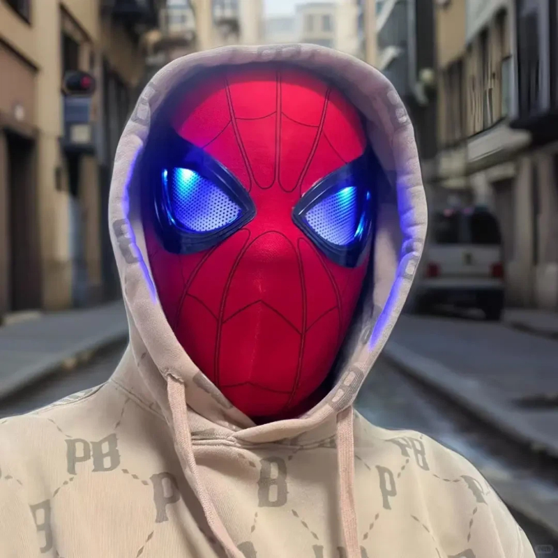 Maska Spider-Mana z ruchomymi  – Cosplay Prop Display recenzja i cena