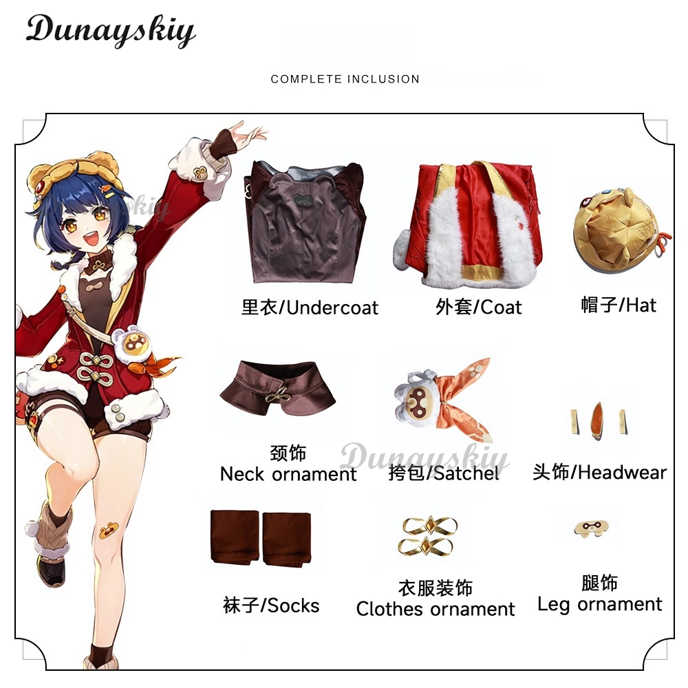Kostium Cosplay Xiangling z Ge – Cosplay Prop Bag recenzja i cena