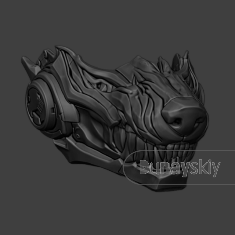 Maska Wilka Valko z Love and D – Cosplay Prop 3D Print recenzja i cena