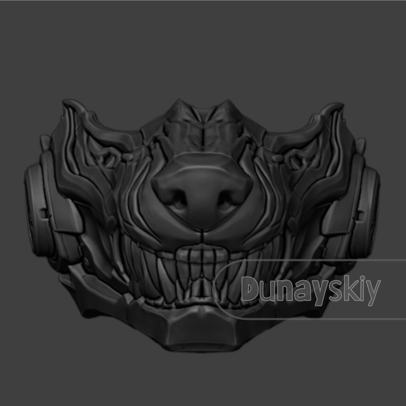 Maska Wilka Valko z Love and D – Cosplay Prop 3D Print recenzja i cena