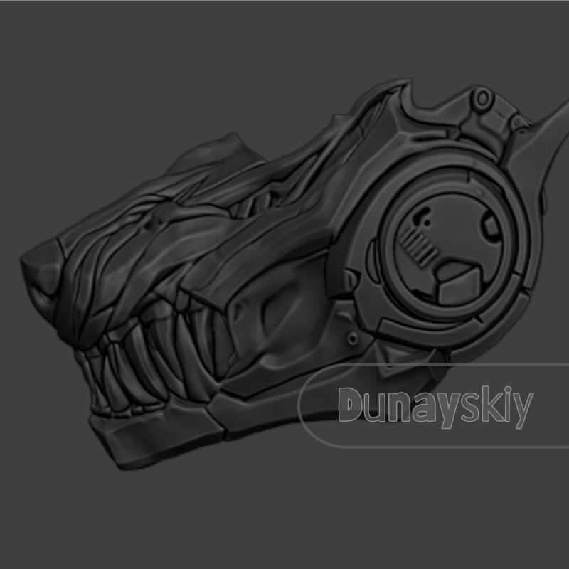 Maska Wilka Valko z Love and D – Cosplay Prop 3D Print recenzja i cena