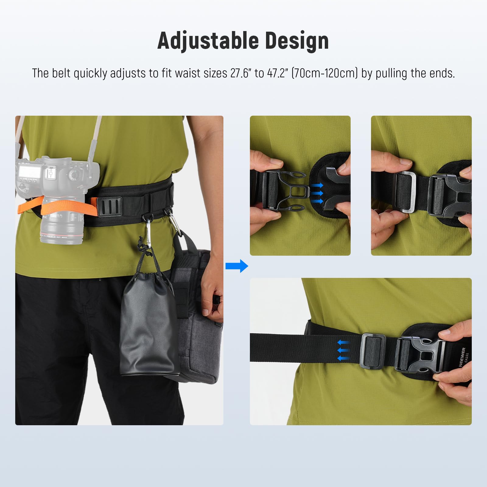NEEWER Wielofunkcyjny pas biod – D Ring Strap recenzja i cena