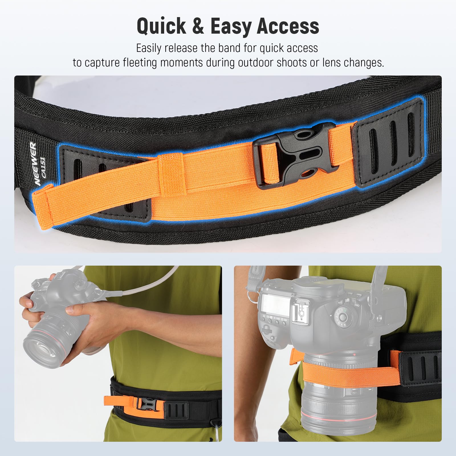 NEEWER Wielofunkcyjny pas biod – D Ring Strap recenzja i cena