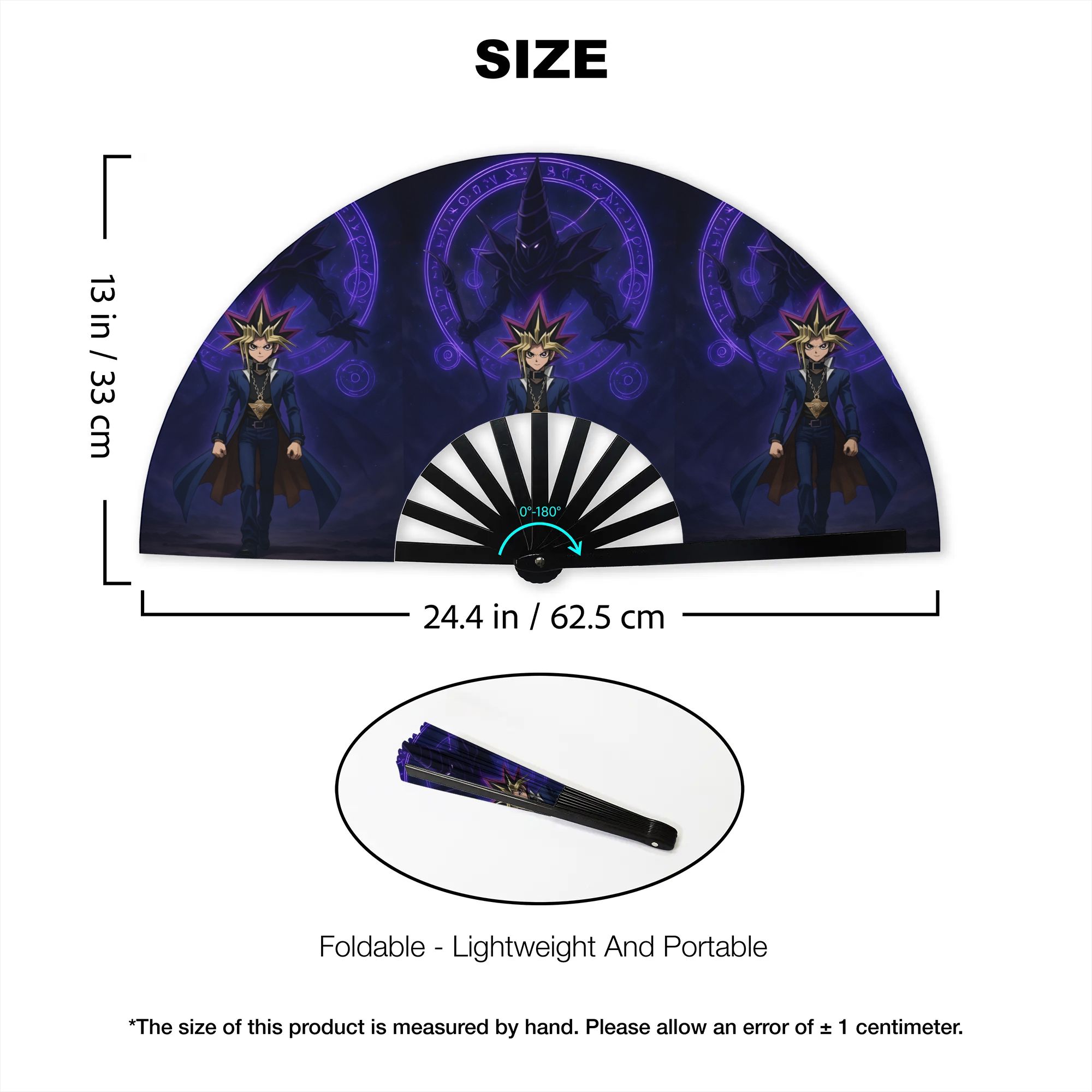 Stylowy wachlarz Y-Yus Gi O-Oh – Cosplay Prop Blueprints recenzja i cena