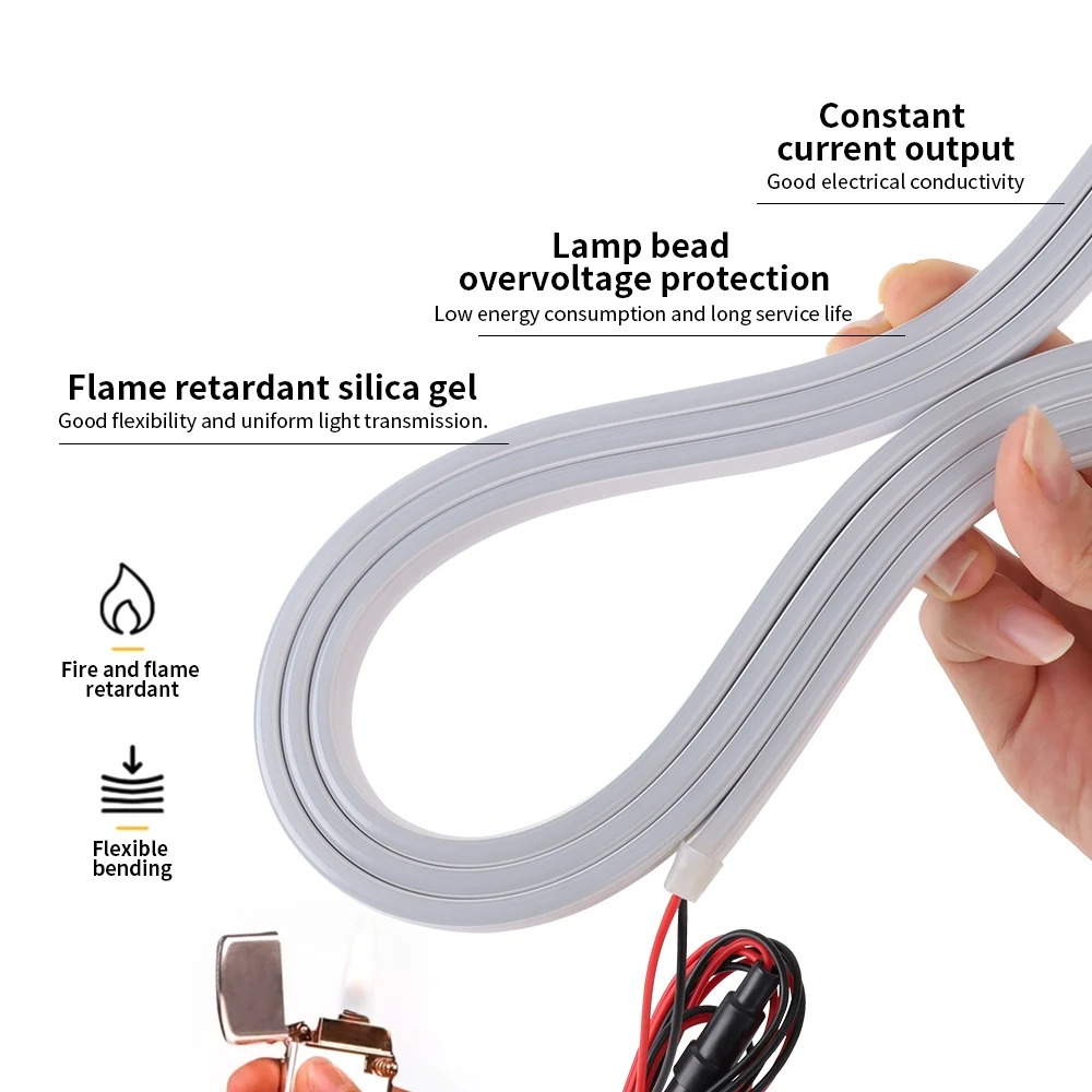 Samochodowa listwa LED o wysok – Led El Wire recenzja i cena