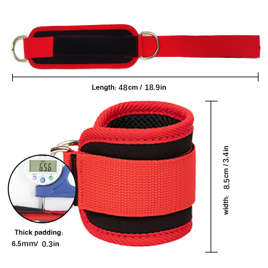 Regulowane paski na kostki do  – D Ring Strap recenzja i cena