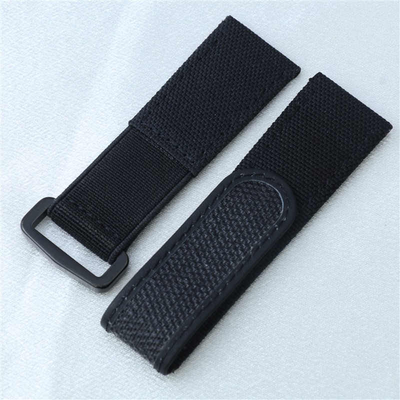 Pasek do zegarka z nylonu, skó – Velcro Hook Loop recenzja i cena