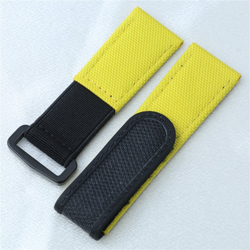 Pasek do zegarka z nylonu, skó – Velcro Hook Loop recenzja i cena