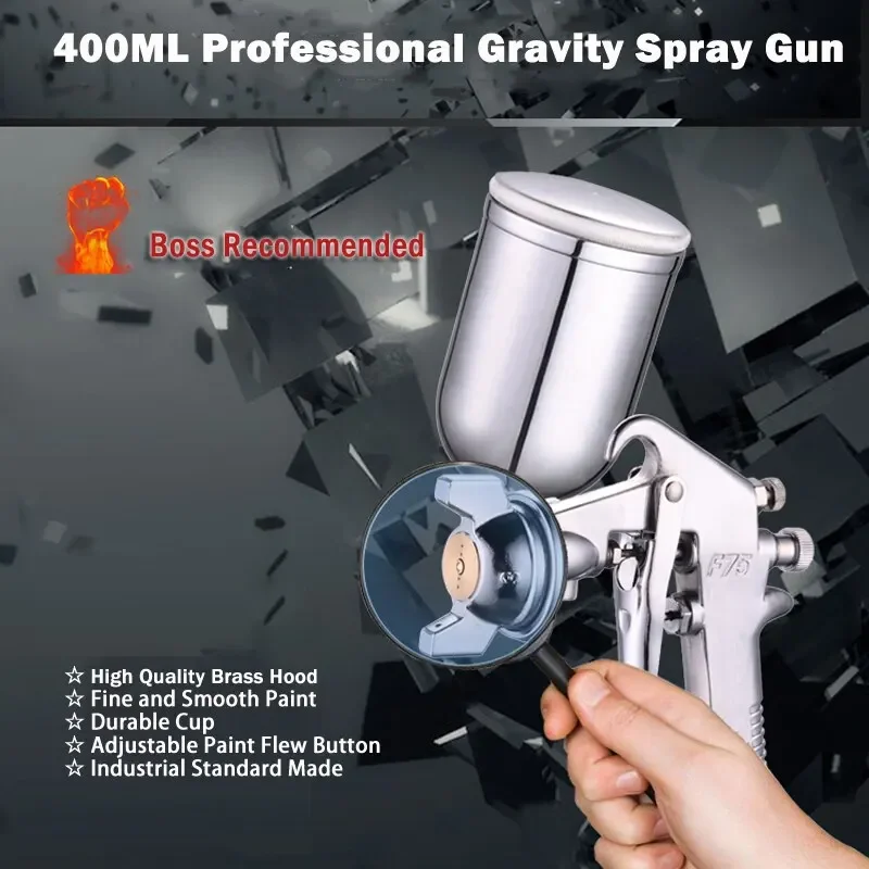 Pistolet natryskowy F-75 z reg – Metallic Spray Paint recenzja i cena