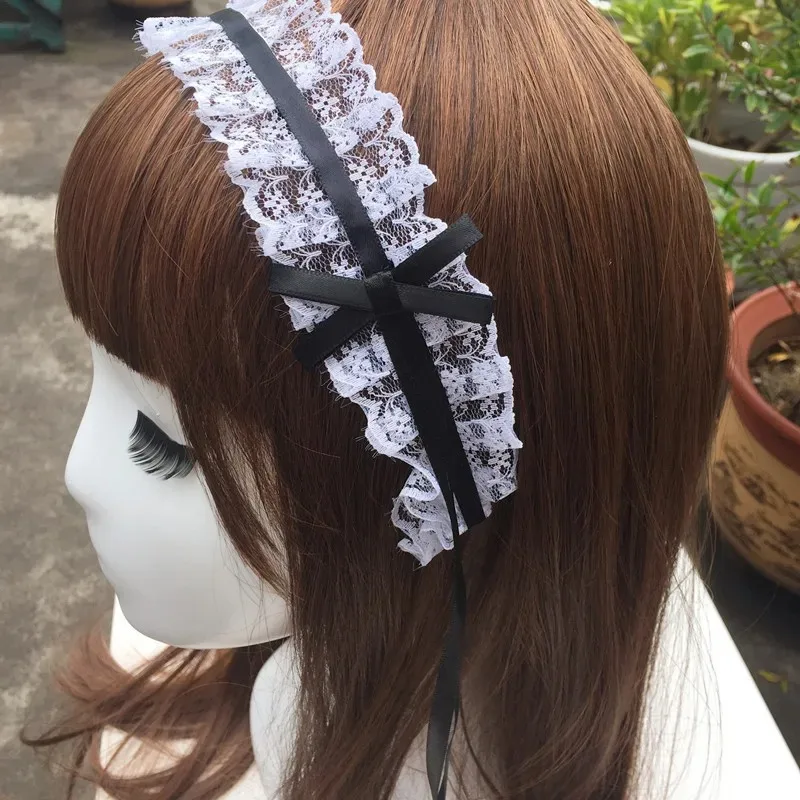 Japońska Lolita Koronkowa Koka – Cosplay Prop Bow recenzja i cena