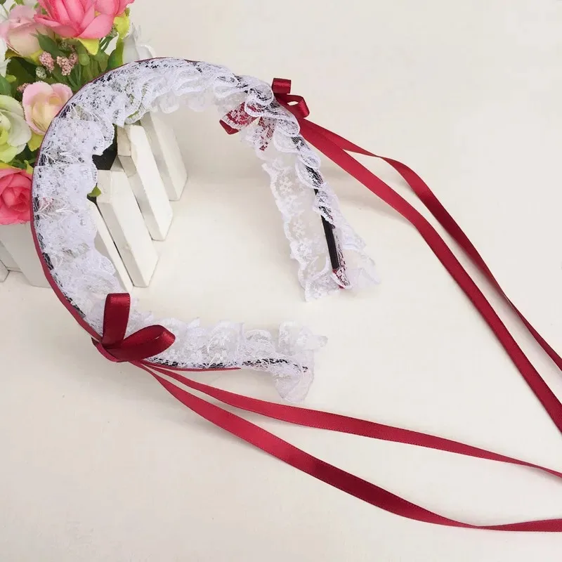 Japońska Lolita Koronkowa Koka – Cosplay Prop Bow recenzja i cena